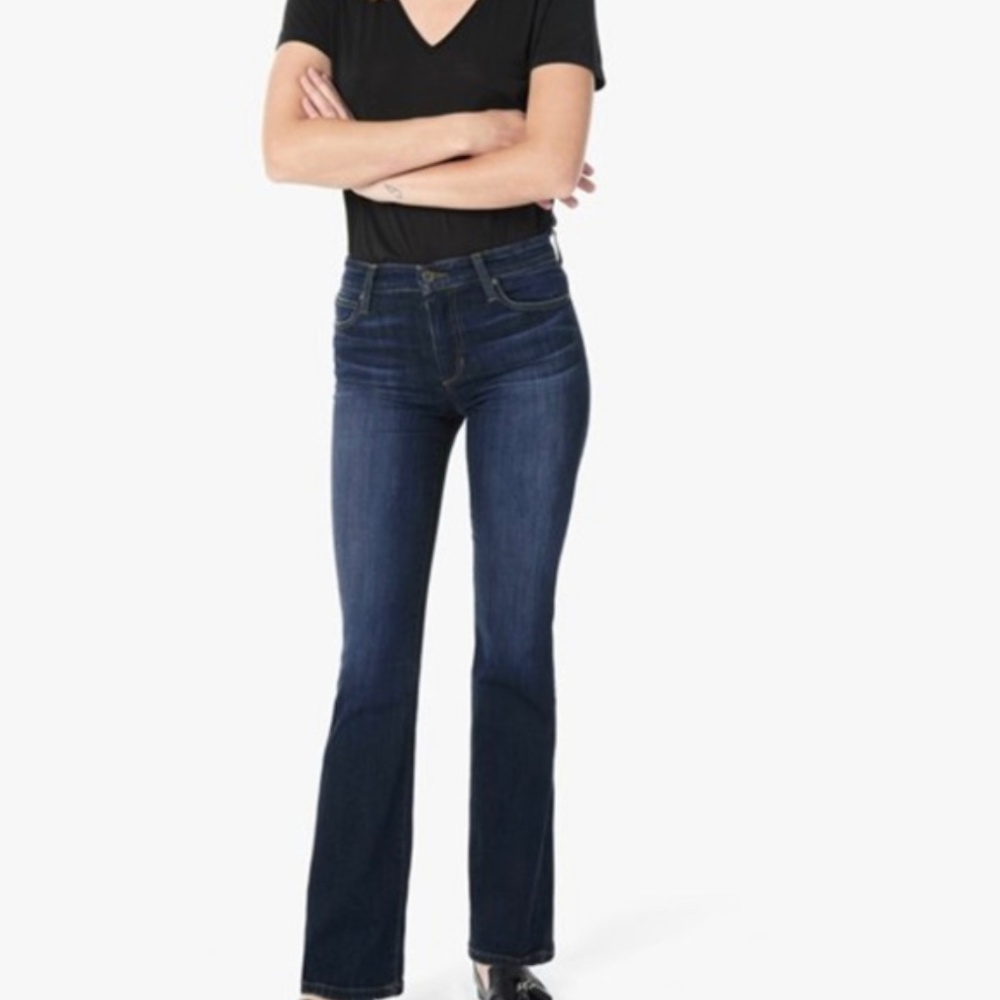 NWT Joe's Jeans Provocateur Petite Bootcut 32 dark wash Blair mid rise boot cut